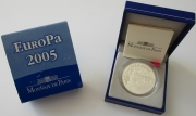 France 1.50 Euro 2005 Euopa 50 Years Flag of Europe Silver