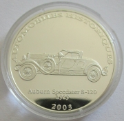 DR Congo 10 Francs 2003 Automobiles Auburn Speedster...