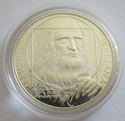 Italy 10 Euro 2006 Eurostar Leonardo da Vinci Silver