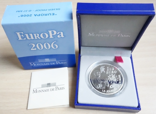 Frankreich 1,50 Euro 2006 Europa Robert Schuman