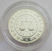 Italy 1 Lira 2001 Farewell to the Lira Silver Proof