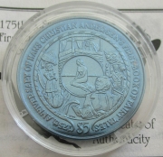 British Virgin Islands 5 Dollars 2010 Hans Christian Andersen Titanium