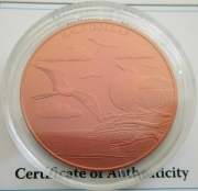 Nauru 1/2 Dollar 2017 Wildlife Frigatebird Titanium