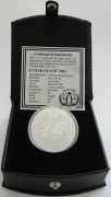 Rwanda 100 Amafaranga 2021 Lunar Ox 1 Oz Platinum