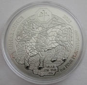 Rwanda 100 Amafaranga 2021 Lunar Ox 1 Oz Platinum