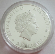 Australia 2 Dollars 2018 Wedge-Tailed Eagle 2 Oz Silver Piedfort