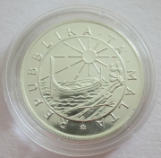 Malta 2 Liri 1981 FAO World Food Day Silver BU