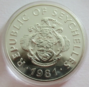 Seychellen 100 Rupees 1981 FAO Welternährungstag BU