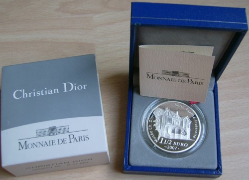 Frankreich 1,50 Euro 2007 Christian Dior