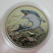 Österreich 3 Euro 2020 Dinosaurier Mosasaurus