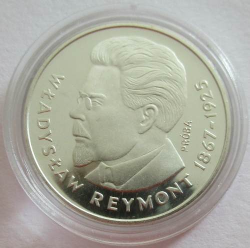 Poland 100 Zlotych 1977 Wladyslaw Reymont Silver Pattern