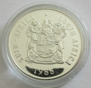 Südafrika 1 Rand 1986 100 Jahre Johannesburg PP