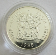 Südafrika 1 Rand 1988 300 Jahre Hugenotten BU