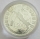 Italy 500 Lire 1989 Football World Cup Map Silver Proof