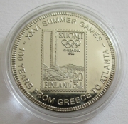 Uganda 1000 Shillings 1997 100 Years Olympics Helsinki