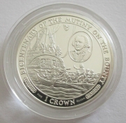 Isle of Man 1 Crown 1989 200 Jahre Bounty-Meuterei...