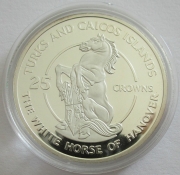 Turks & Caicos-Inseln 25 Crowns 1978 25 Jahre...