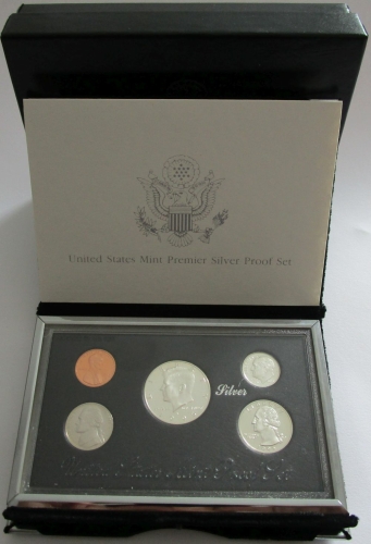 USA Premier Silver Proof Coin Set 1995
