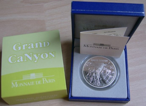 Frankreich 1,50 Euro 2008 UNESCO Grand Canyon