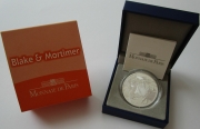 France 10 Euro 2010 Comics Blake & Mortimer Silver