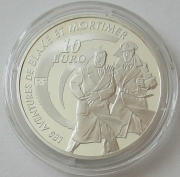 France 10 Euro 2010 Comics Blake & Mortimer Silver