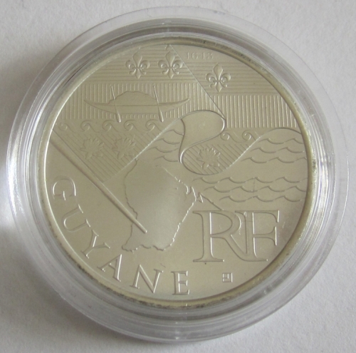 France 10 Euro 2010 Regions Guyane Silver