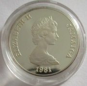 Jamaica 10 Dollars 1981 Royal Wedding Silver