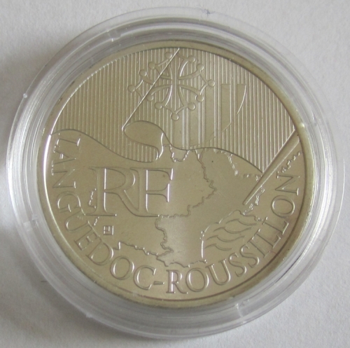 France 10 Euro 2010 Regions Languedoc-Roussillon Silver