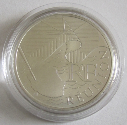 France 10 Euro 2010 Regions Réunion Silver