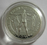 Gibraltar 1 Crown 1991 Olympics Barcelona Javelin Throw...