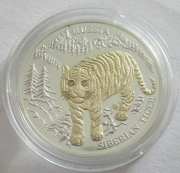Liberia 10 Dollars 2004 Tiere Sibirischer Tiger