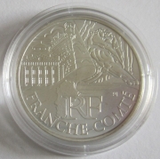 France 10 Euro 2011 Regions Franche-Comté Silver