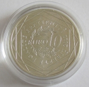 France 10 Euro 2011 Regions Franche-Comté Silver