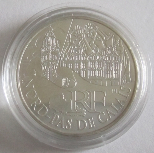 France 10 Euro 2011 Regions Nord-Pas-de-Calais Silver