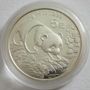 China 5 Yuan 1994 Panda 1/2 Oz Silver