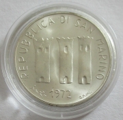 San Marino 500 Lire 1972 Mother with Child Silver
