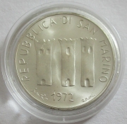 San Marino 500 Lire 1972 Mutter mit Kind
