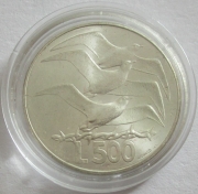 San Marino 500 Lire 1975 Möwen