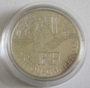 France 10 Euro 2011 Regions Poitou-Charentes Silver