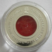 British Virgin Islands 10 Dollars 2012 Lunar Dragon Silver