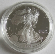 USA 1 Dollar 1995 American Silver Eagle PP (lose)