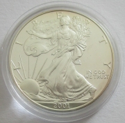 USA 1 Dollar 2001 American Silver Eagle PP (lose)