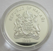 Malawi 10 Kwacha 1999 Olympics Sydney Sprint Silver