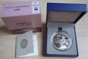 France 10 Euro 2011 50 Years WWF Audouins Gull Silver