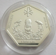 Cook Islands 5 Dollars 1999 Millennium Silver