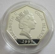 Cook-Inseln 5 Dollars 1999 Millennium