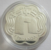 Tonga 1 Paanga 1999 Millennium Silver