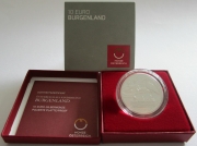 Austria 10 Euro 2015 Regions Burgenland Silver Proof