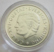 Sweden 100 Kronor 1988 350 Years Delaware Silver