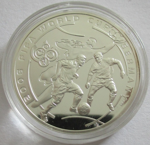 Armenia 100 Dram 2004 Football World Cup in Germany Silver